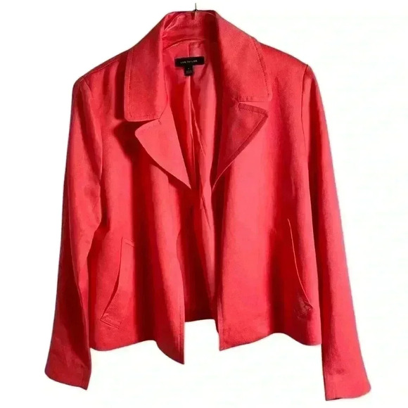 ANN TAYLOR WOMEN'S TWILL SWING JACKET - Picture 10 of 10